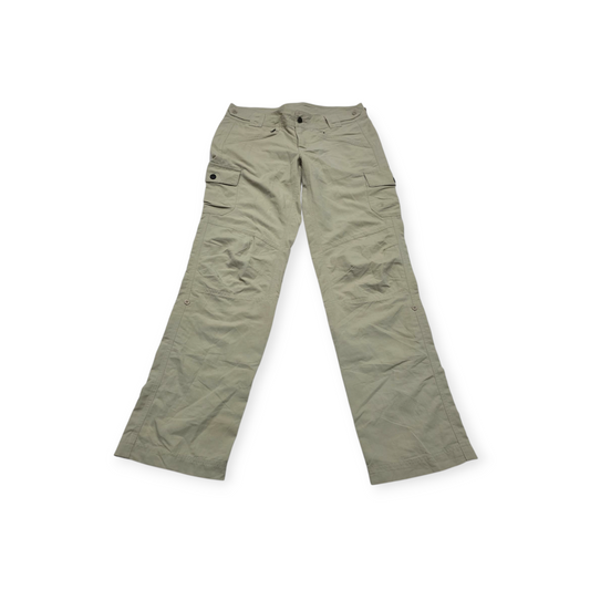 Pantalon Columbia Titanium Cafe Claro Mujer Talla 8 Regular