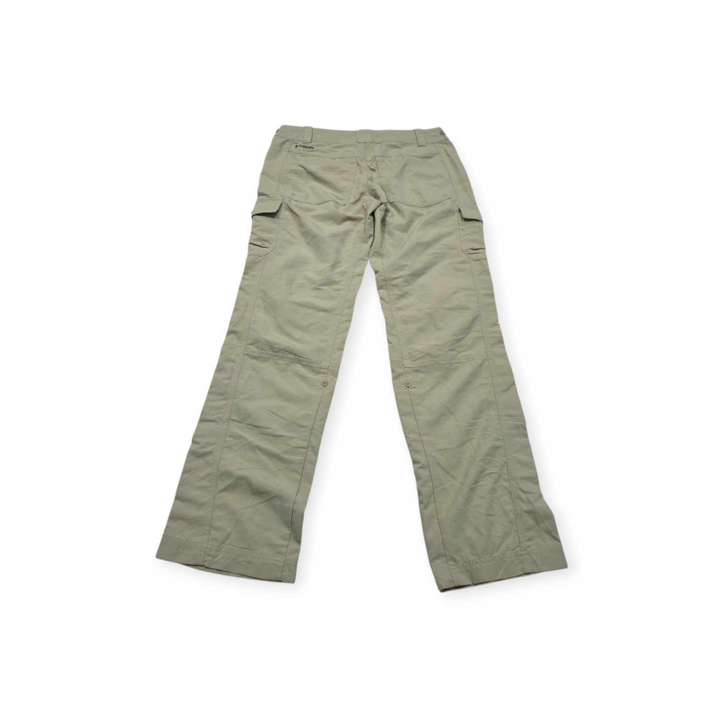 Pantalon Columbia Titanium Cafe Claro Mujer Talla 8 Regular