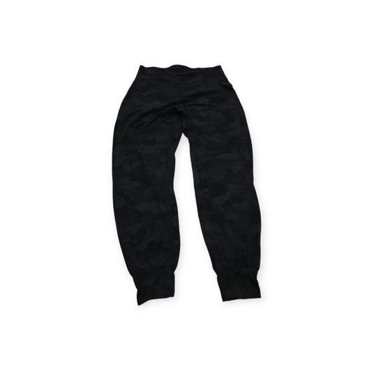 Jogger Lululemon Mediana M Print Camuflaje Gris Con Negro