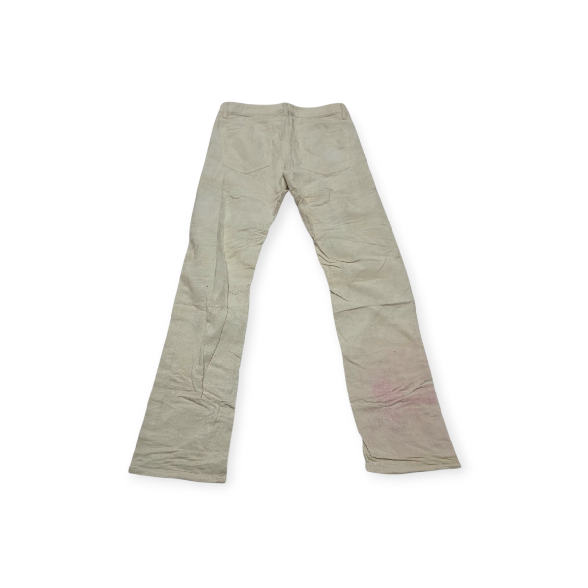 Pantalon Ralph Lauren Sport D Mujer Talla 6 Pana Color Crema