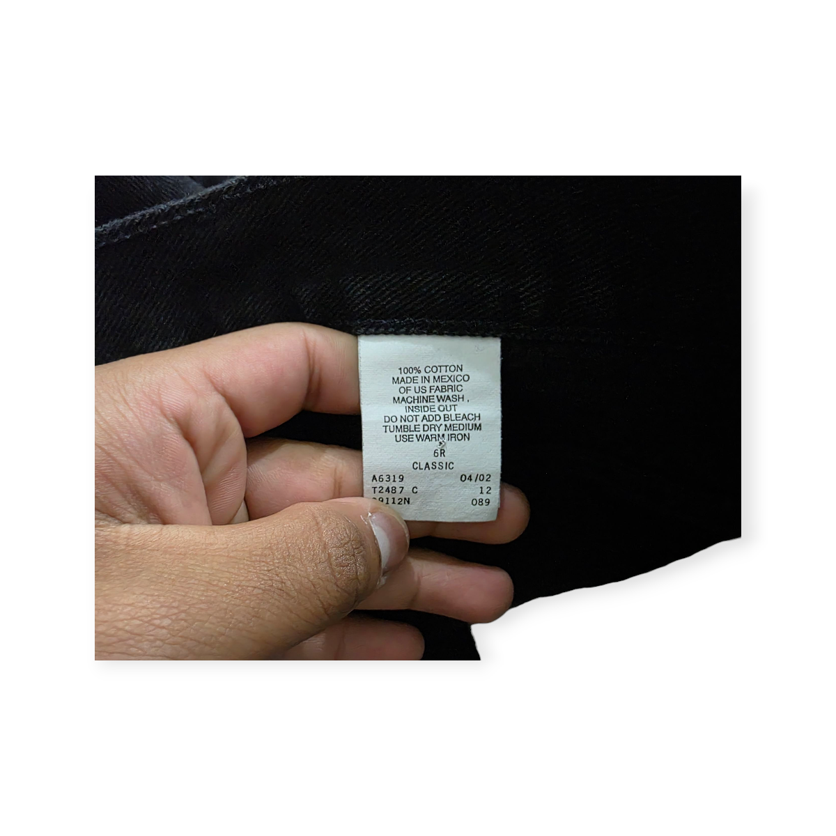 Pantalon Harley Davidson D Mujer Talla 6 Regular Color Negro