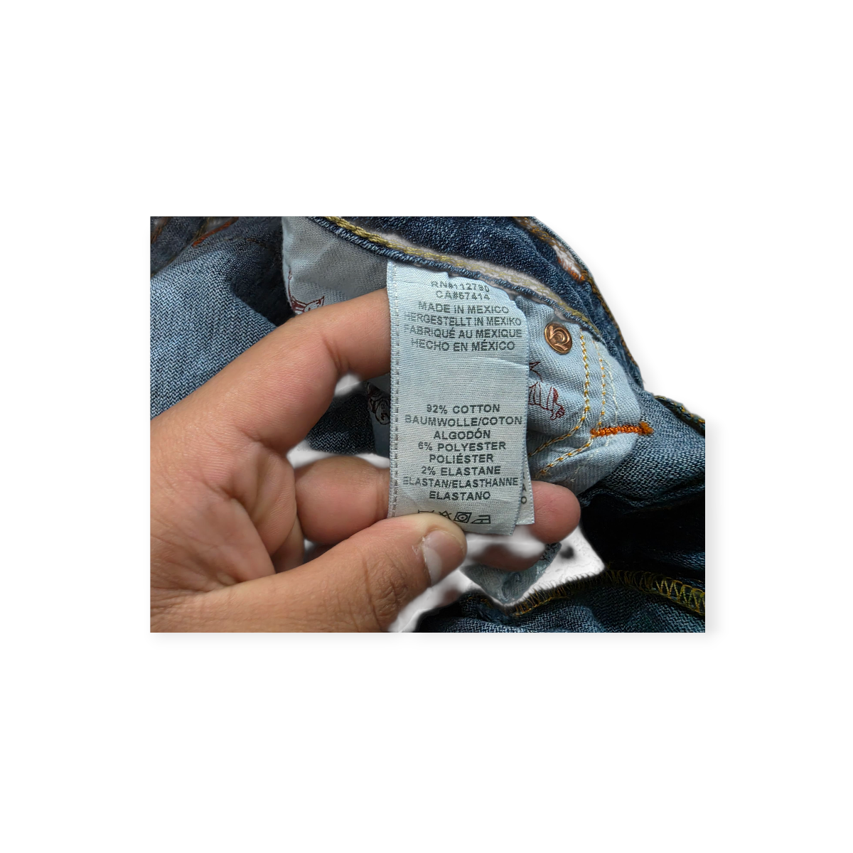 Pantalon True Religion Talla 29 Section Skinny De Mezclilla