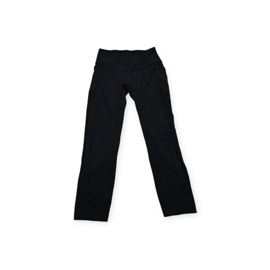 Legging Lululemon Talla 6 Gris Oscuro De Mujer