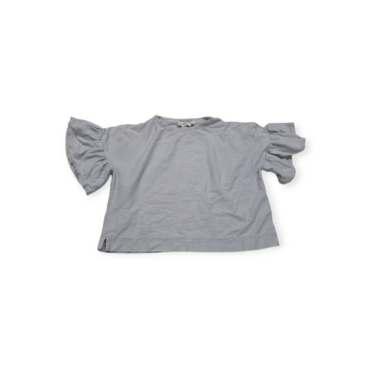 Blusa Vineyard Vines Xchico Xs Gris Manga Amplia