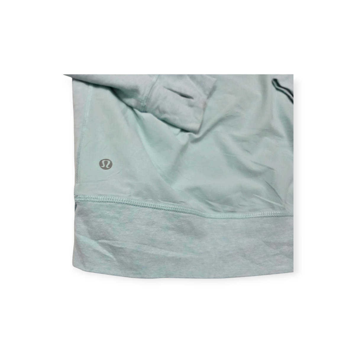 Sudadera Ligera Lululemon Talla 6 Azul Claro De Mujer