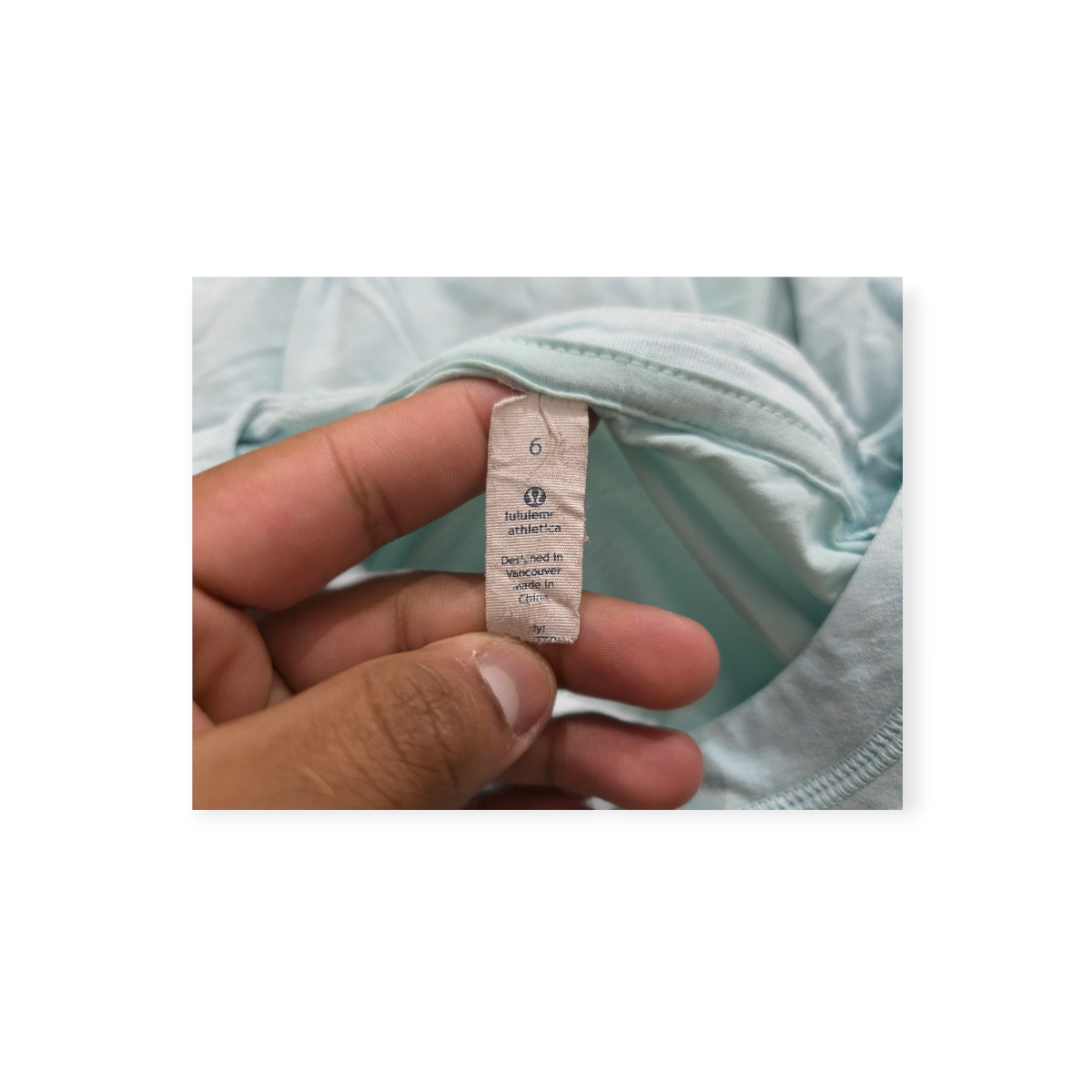 Sudadera Ligera Lululemon Talla 6 Azul Claro De Mujer