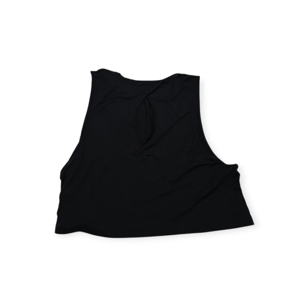Playera Crop Top The North Face Xgrande Xl Negro Sin Mangas