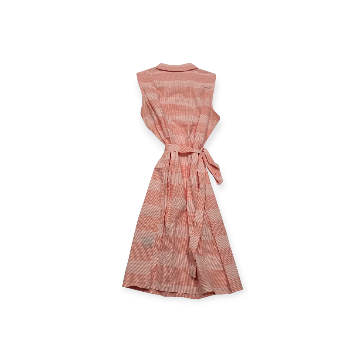 Vestido Camisero Tommy Hilfiger Talla 12 Rosa Sin Mangas