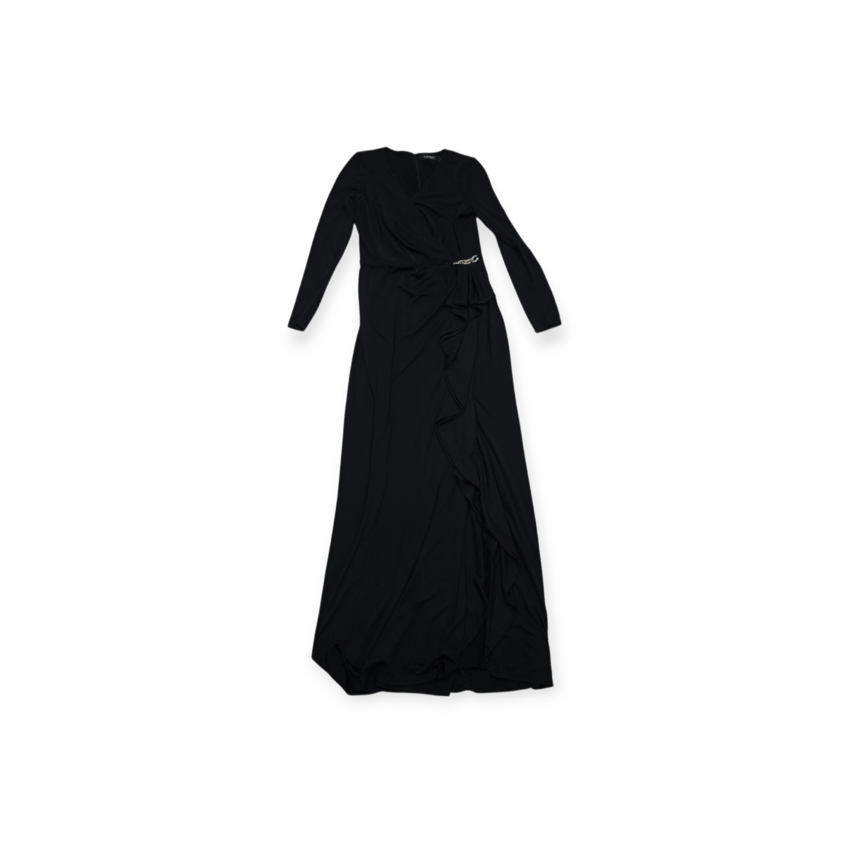 Vestido Ralph Lauren Talla 6 Larga Color Negro
