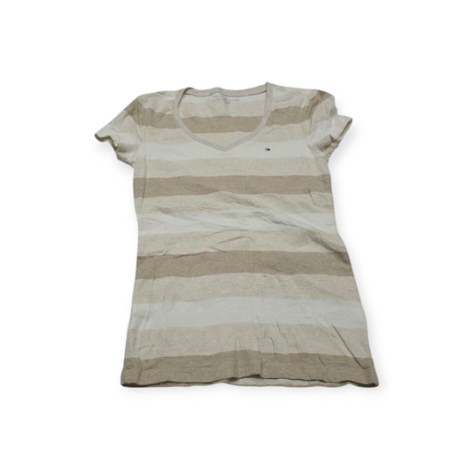 Playera Tommy Hilfiger Chico S Cafe Con Crema