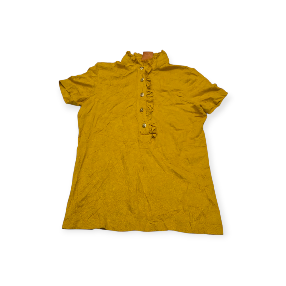 Blusa Tory Burch Xchico Xs Color Amarillo
