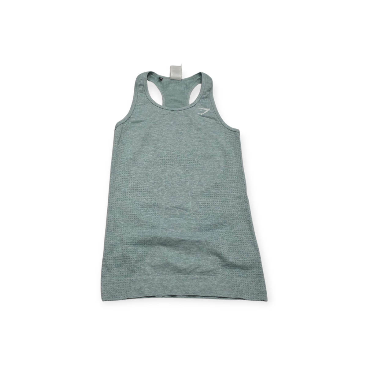 Playera Gymshark Chico S Sin Mangas Azul Acero De Mujer
