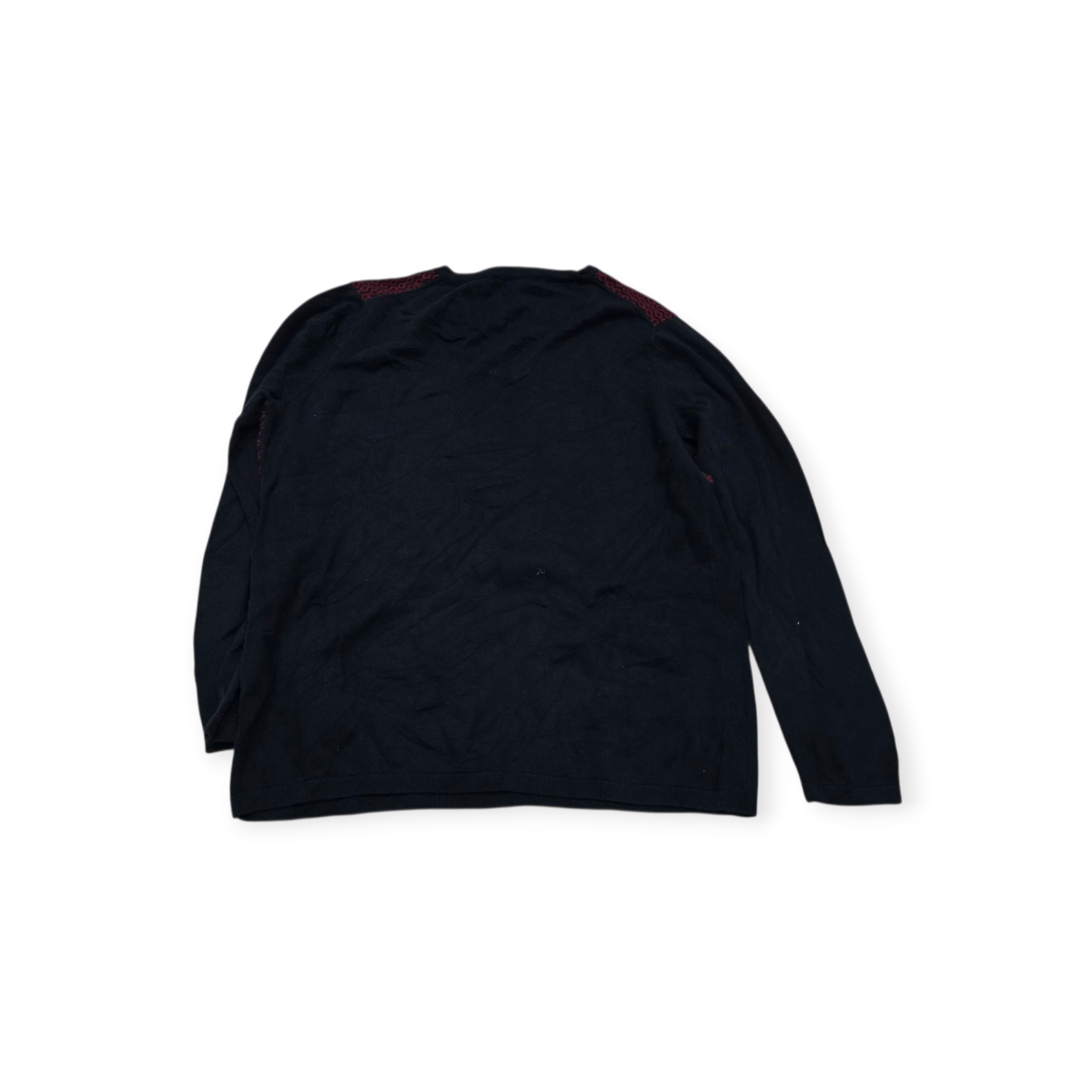 Sueter Tommy Hilfiger Xgrand Xlazul Marino Con Rojo De Mujer