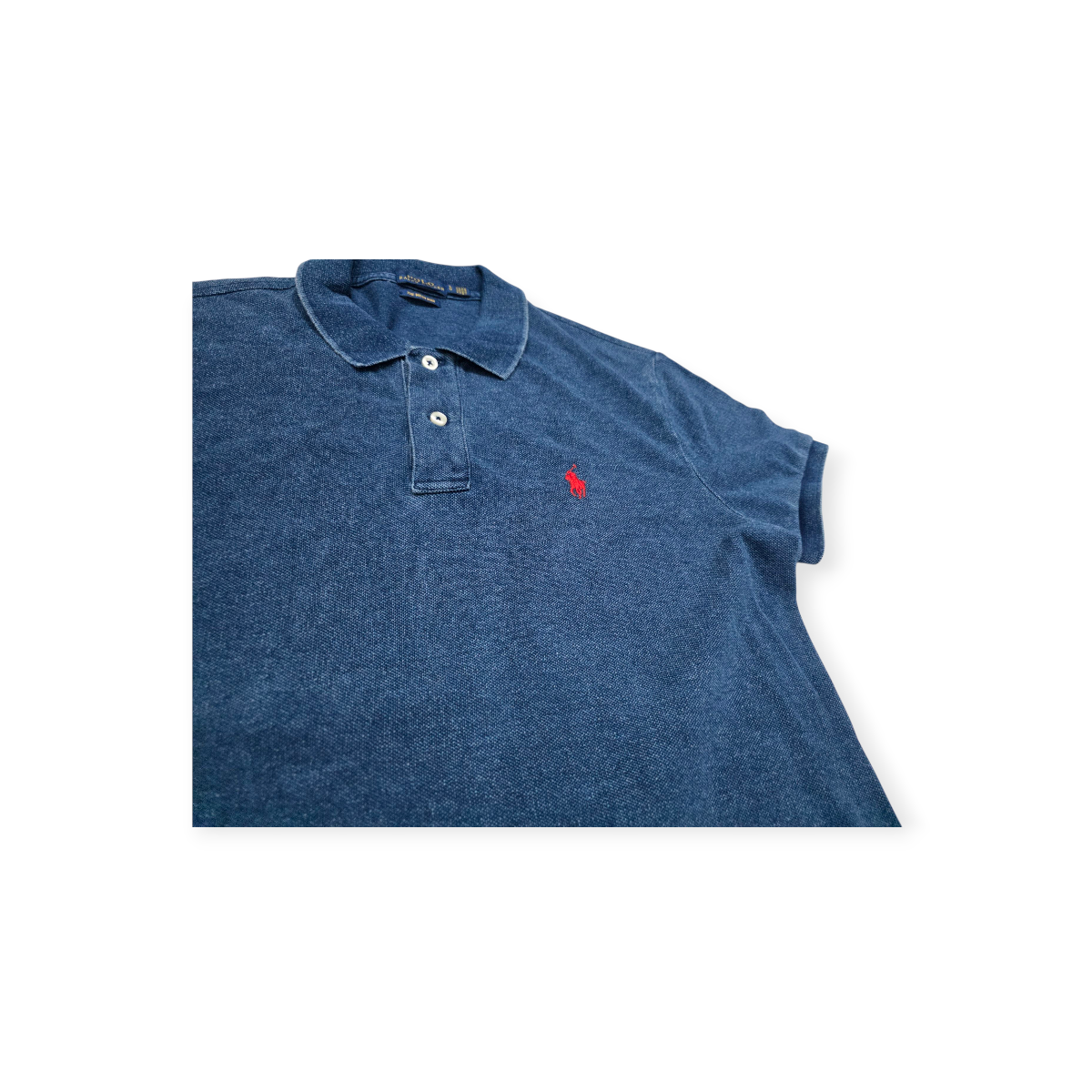 Vestido Polo Ralph Lauren Grande L The Mesh Mini Azul Acero