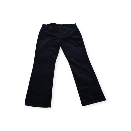 Pantalon Ralph Lauren De Pana Talla 14 Color Marino