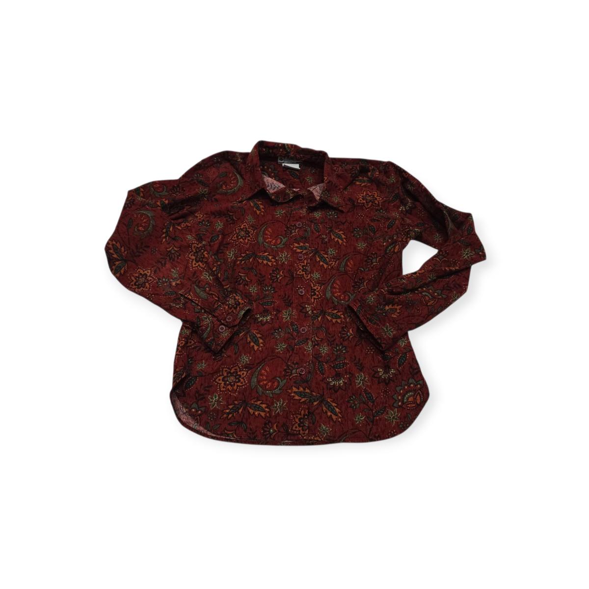 Camisa Columbia Mediana M Roja De Pana