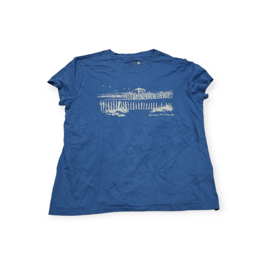 Playera Polo Ralph Lauren Grande L Azul Celeste Manga Corta