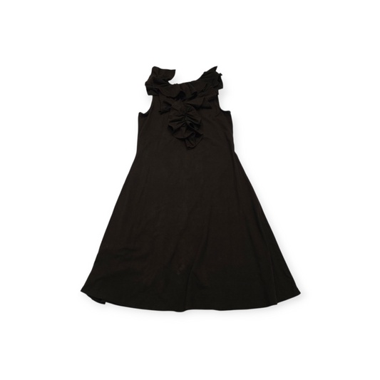 Vestido Ralph Lauren De Mujer Grande L Sin Mangas Color Cafe