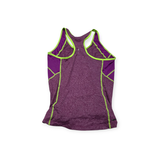 Playera Sin Mangas The North Face Mediana M Morada Con Verde