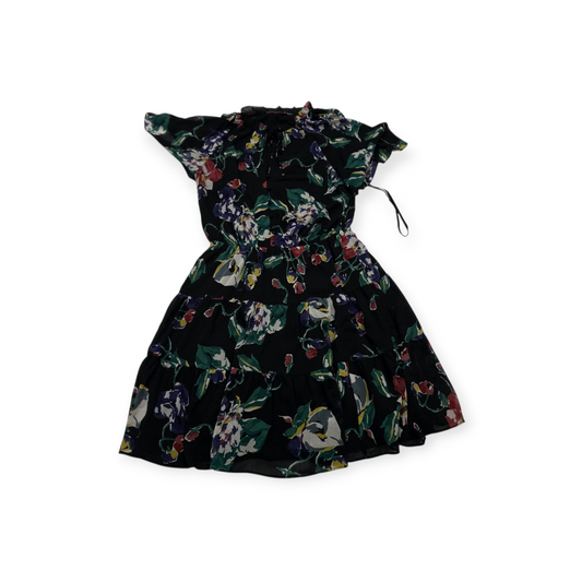 Vestido Ralph Lauren Talla 10 Negrita Floreado