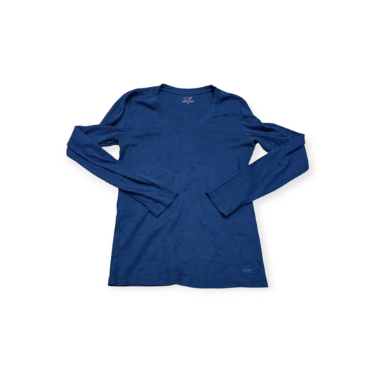 Playera Vineyard Vines Chico S Azul Celeste Mangas