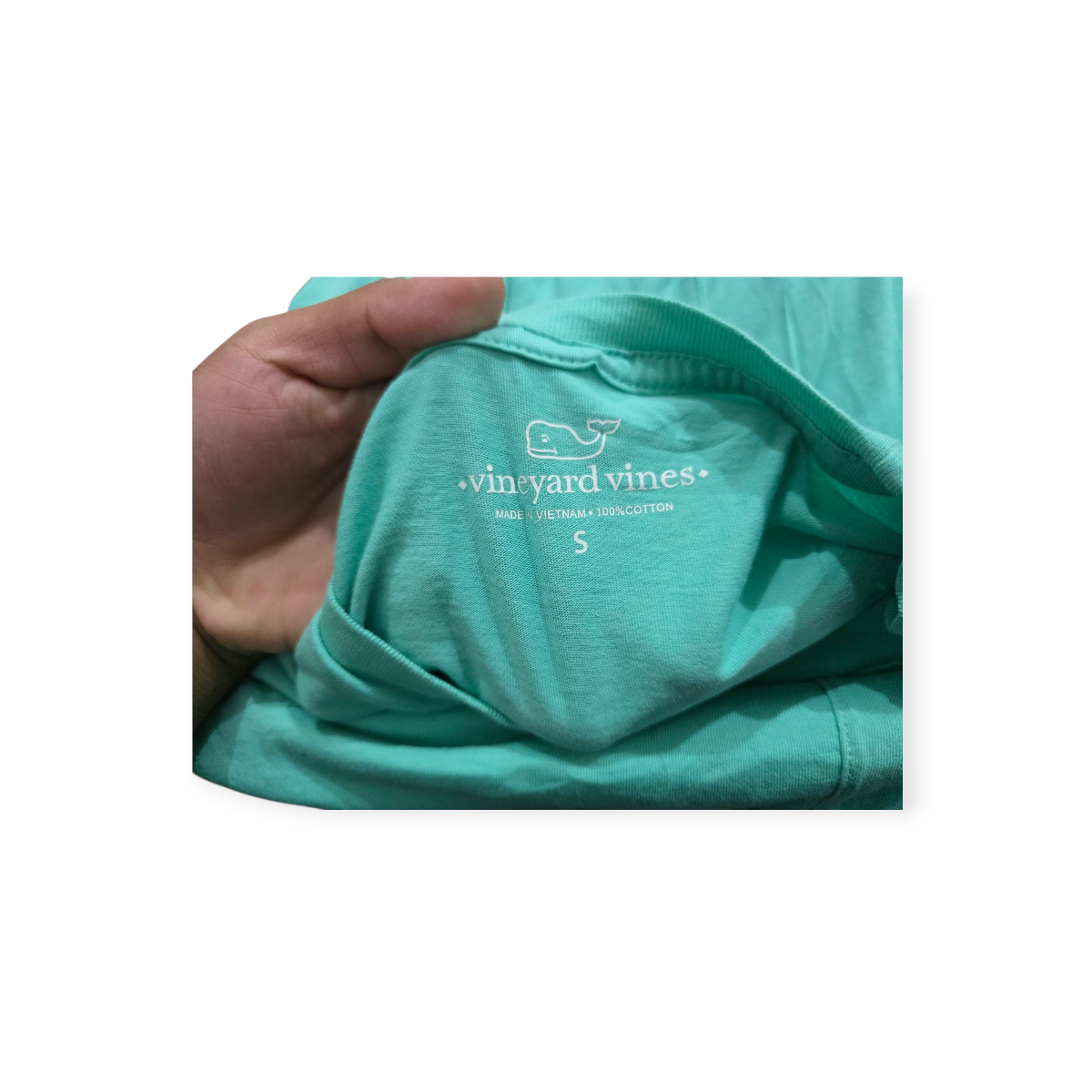 Playera Vineyard Vines Chico S Azul Manga Larga De Mujer