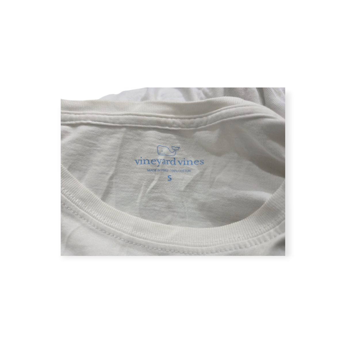 Playera Vineyard Vines Blanca De Mujer Manga Larga Chico S