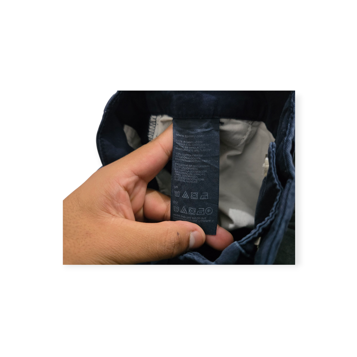 Short Tommy Hilfiger Talla 4 Azul Oscuro