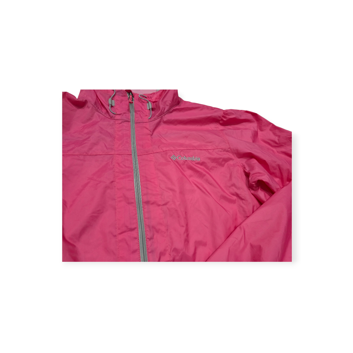 Impermeable Columbia Xgrande Xl Color Rosa De Mujer