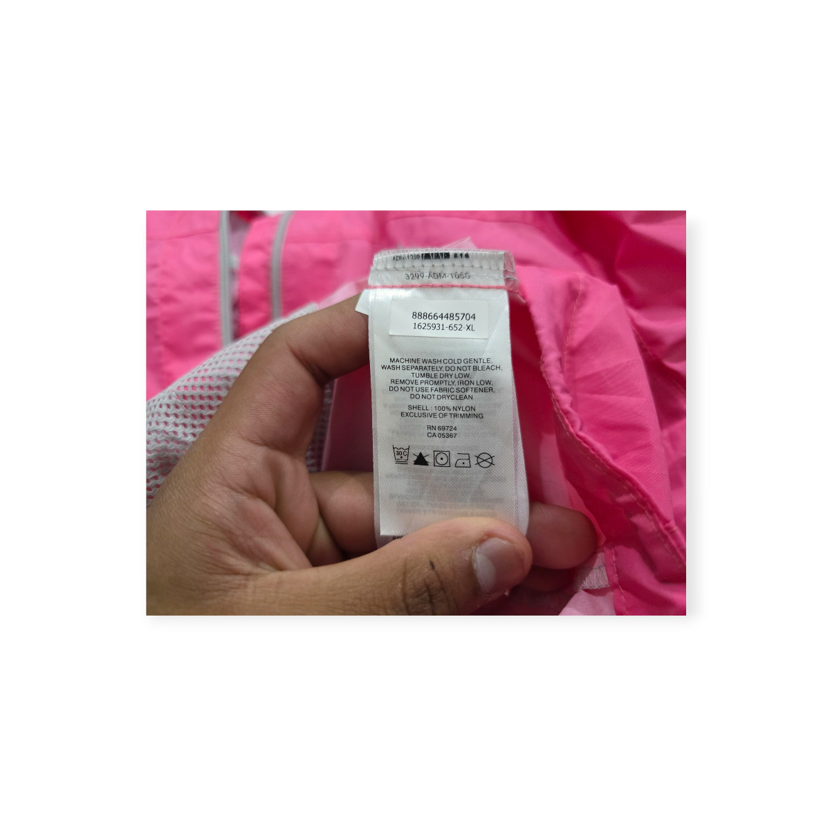 Impermeable Columbia Xgrande Xl Color Rosa De Mujer