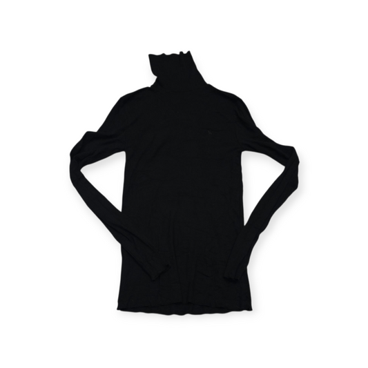 Playera Ralph Lauren Turtle Neck Mediana M Negra