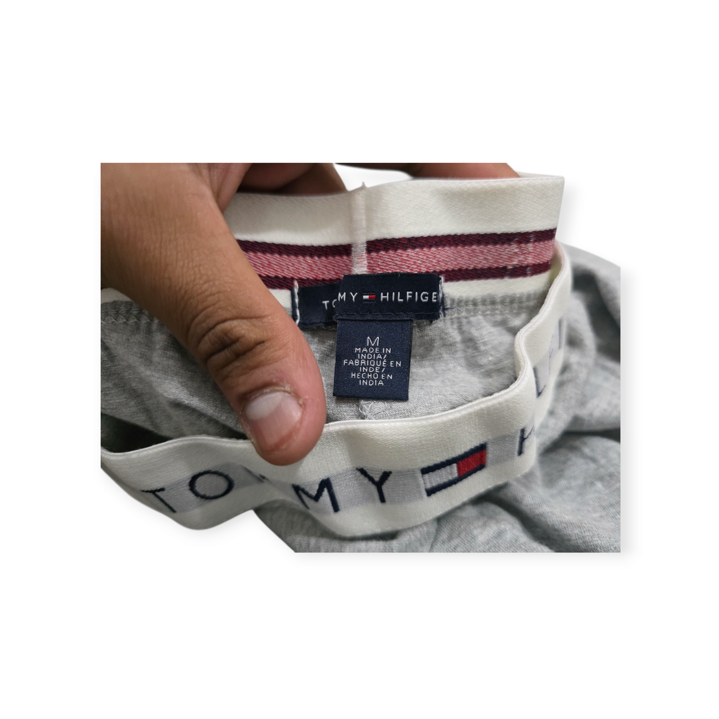 Legging Tommy Hilfiger Mediana M Gris Claro