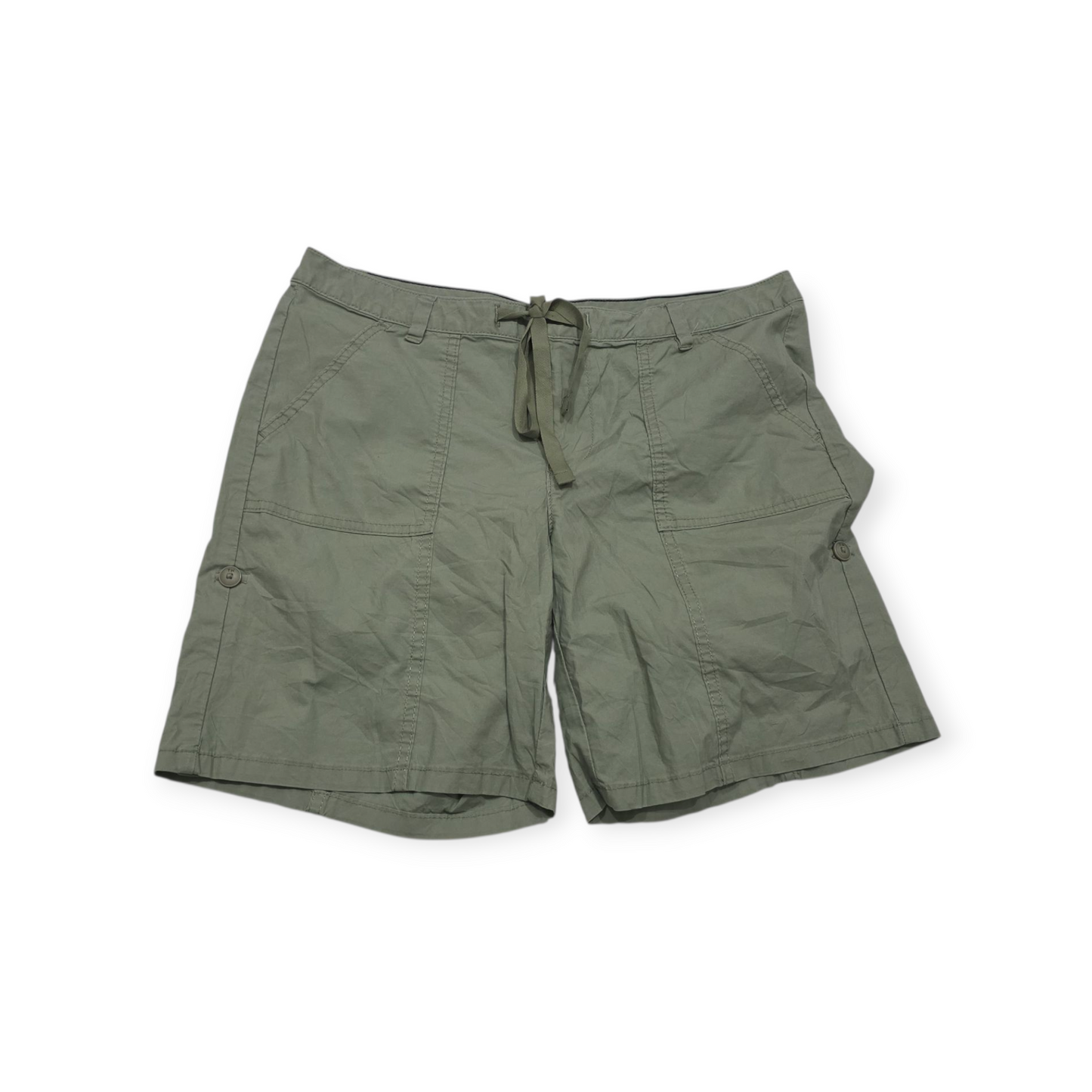 Bermuda Tommy Hilfiger Talla 6 Color Verde De Mujer