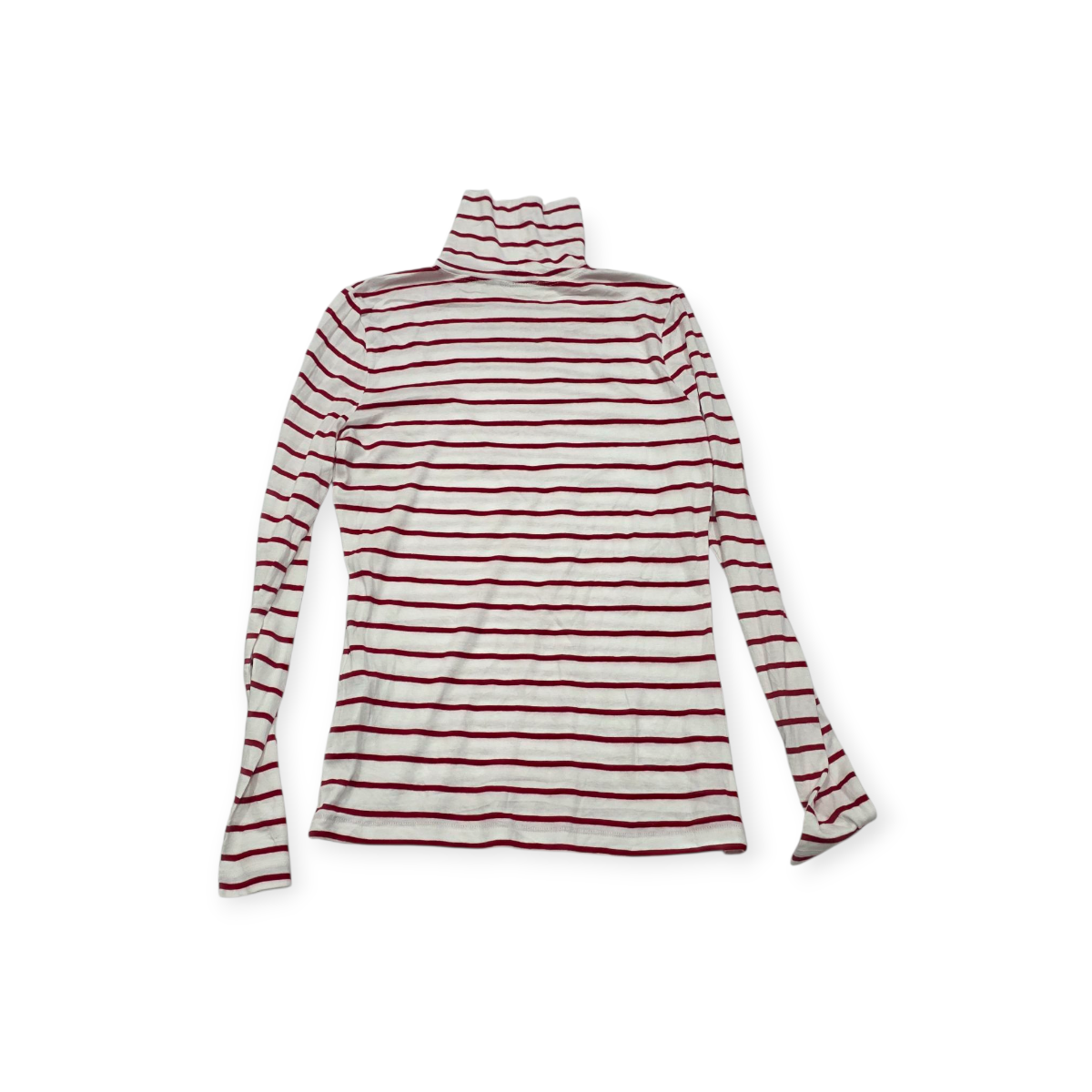 Playera Vineyard Vines Turtle Neck Blanco/rojo Xchico Xs