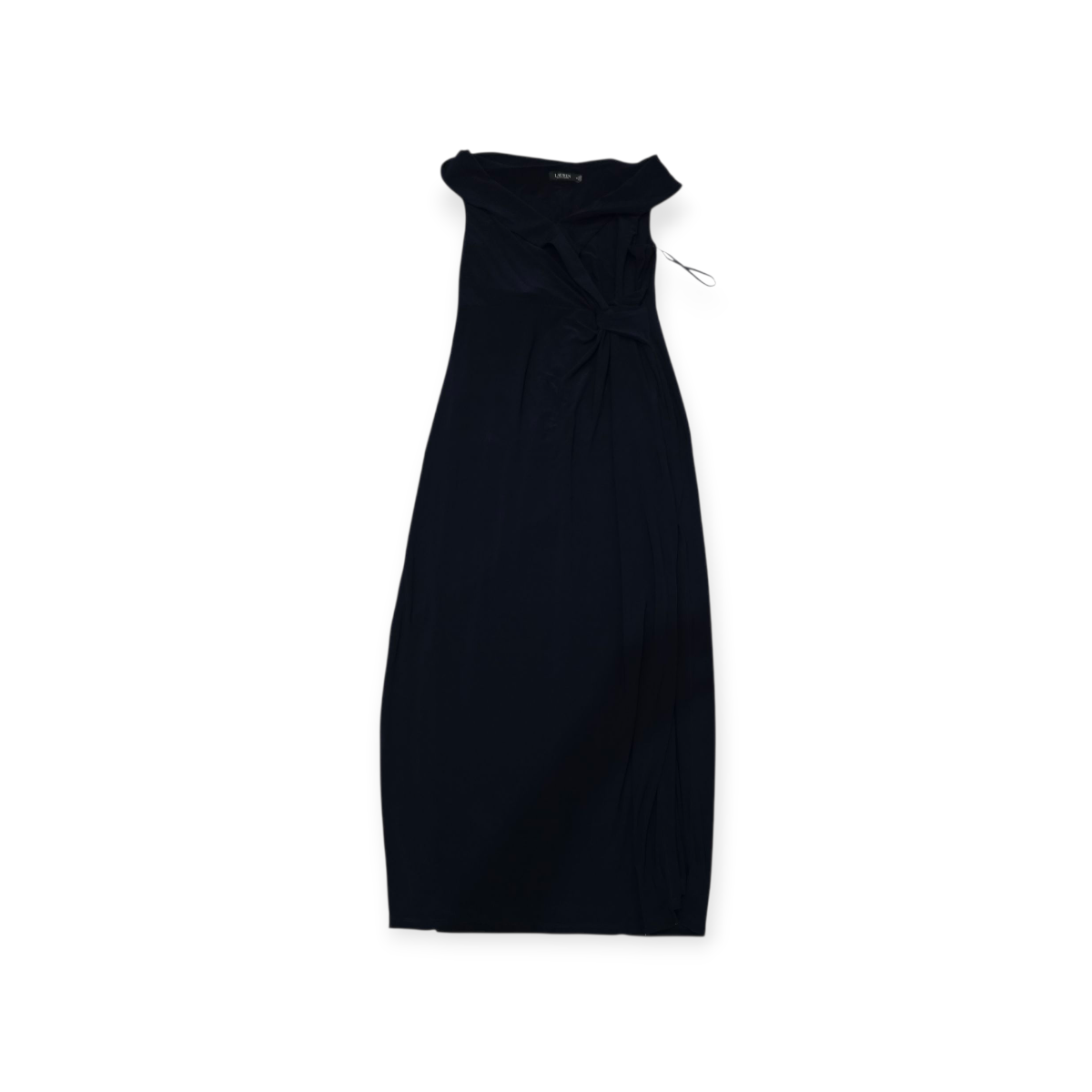 Maxi Vestido Ralph Lauren Azul Marino Talla 16