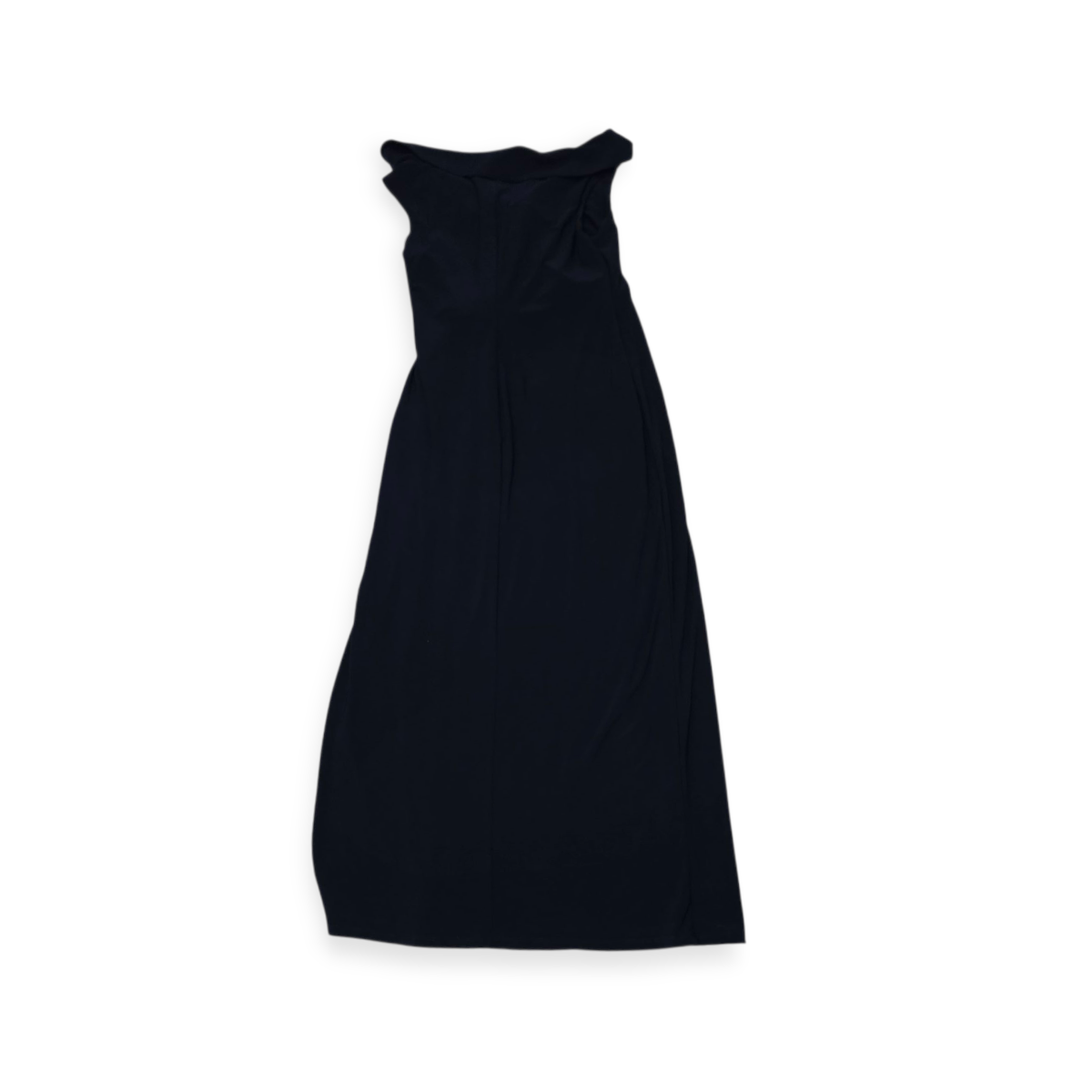 Maxi Vestido Ralph Lauren Azul Marino Talla 16