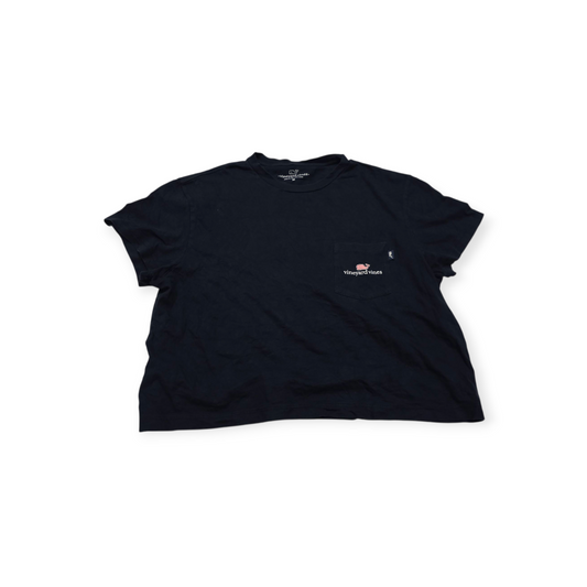 Playera Corta Vineyard Vines Azul Marino Mediana Manga Corta