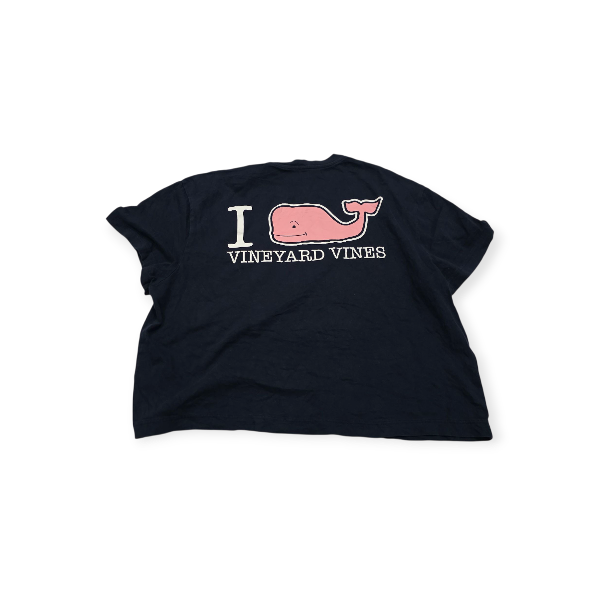 Playera Corta Vineyard Vines Azul Marino Mediana Manga Corta