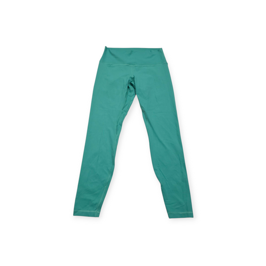 Legging Lululemon Azul Aqua De Mujer Talla 10