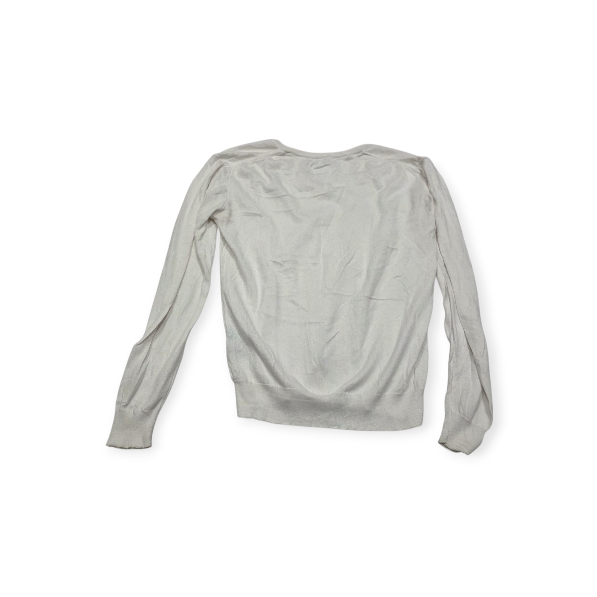 Sueter Ralph Lauren Mediana M Blanco Con Pony Azul