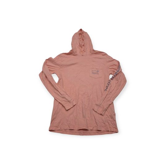 Playera Con Gorro Vineyard Vines Chico S Color Coral Claro