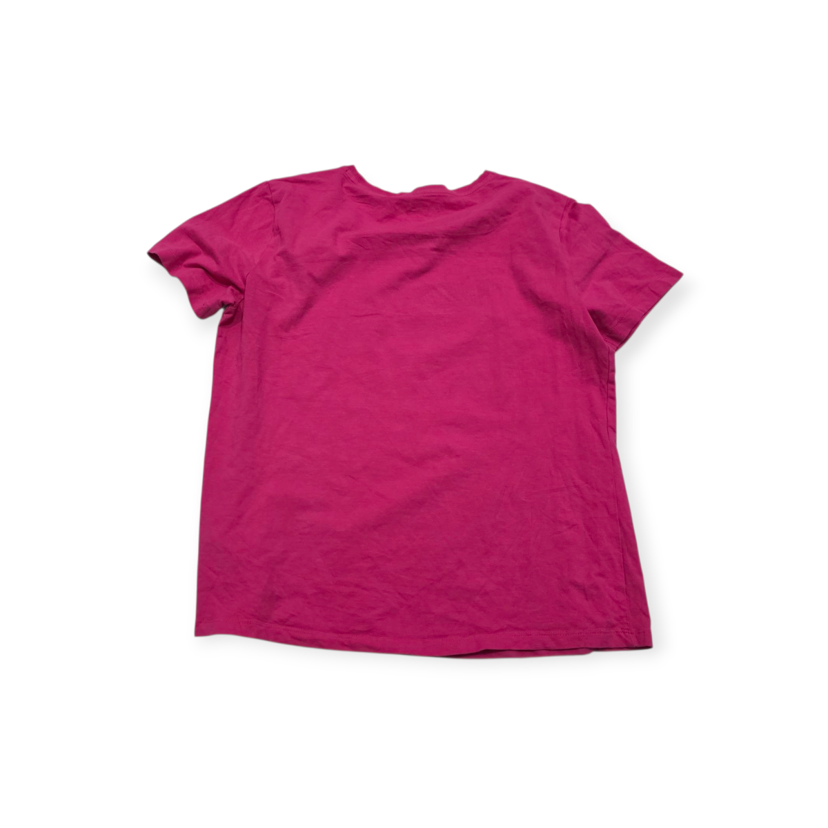 Playera Tommy Hilfiger Chico Fucsia De Mujer Manga Corta