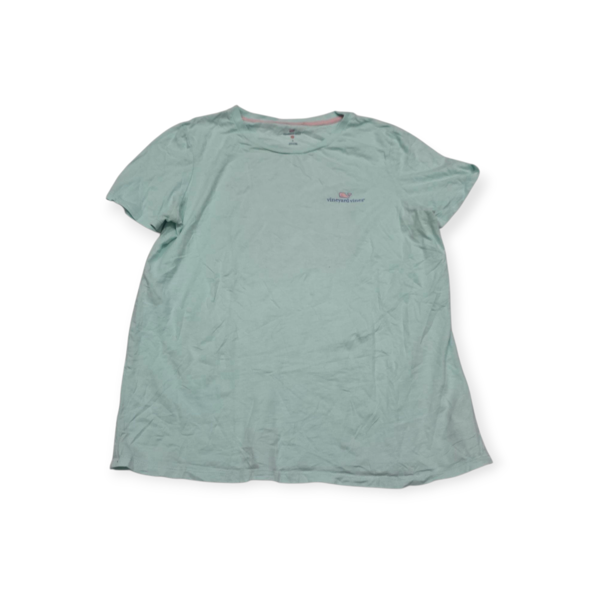 Playera Vineyard Vines Chico S Manga Corta Color Menta