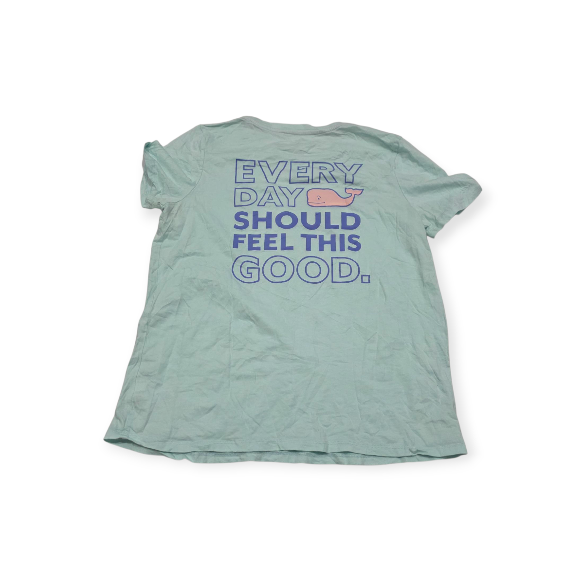 Playera Vineyard Vines Chico S Manga Corta Color Menta