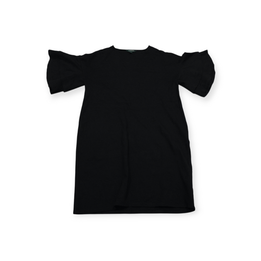Vestido Ralph Lauren Negro De Viscose Mediano Manga Amplia