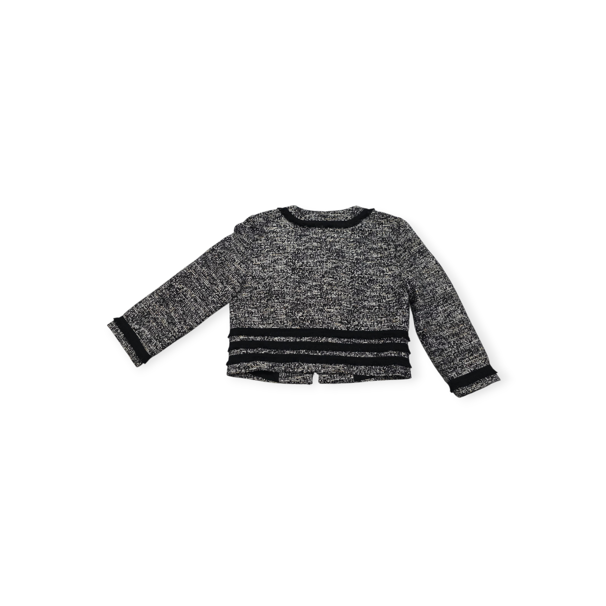 Blazer Corto Karl Lagerfeld Chico S Gris Con Negro