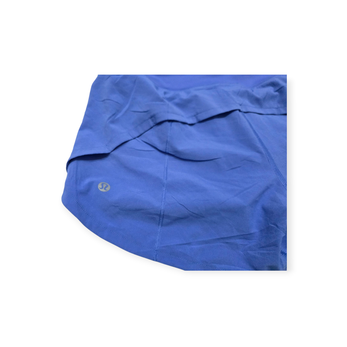 Short Lululemon Talla 4 Azul De Mujer