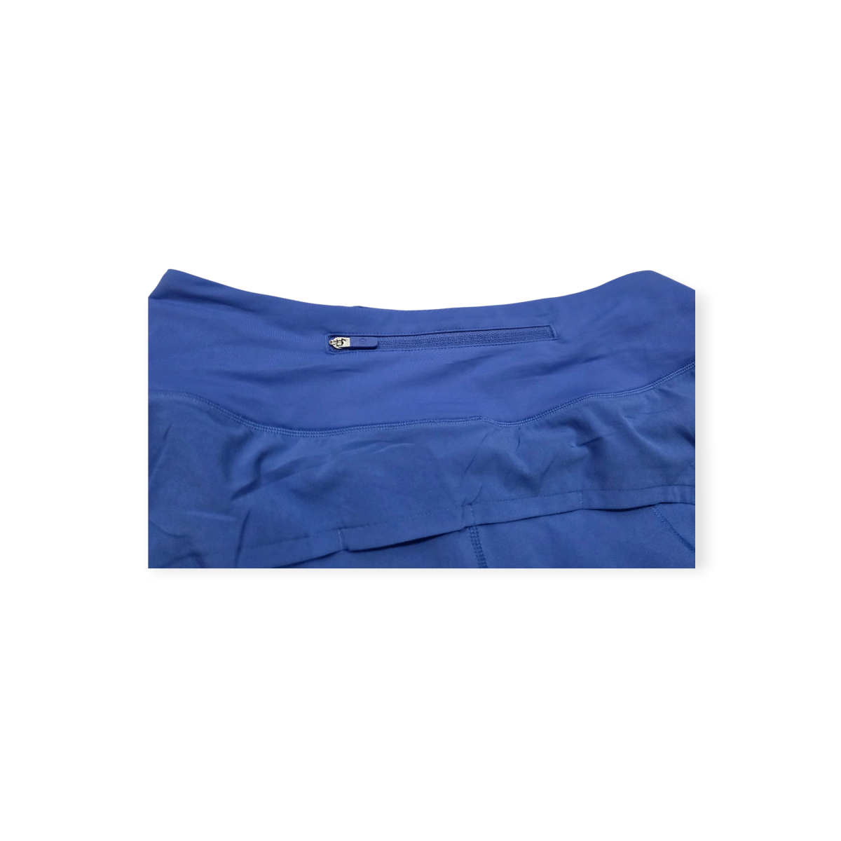 Short Lululemon Talla 4 Azul De Mujer