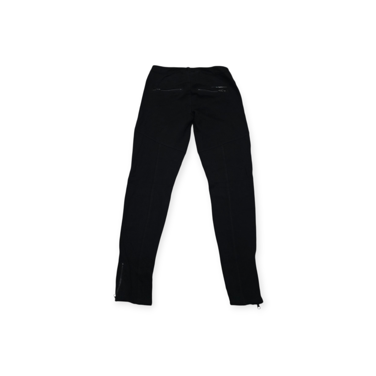 Pantalon True Religion Negro Con Cierres Talla 26 De Mujer