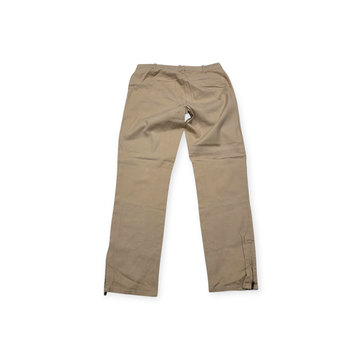 Pantalon Ralph Lauren Cafe Claro D Mujer Talla 6 Con Cierres